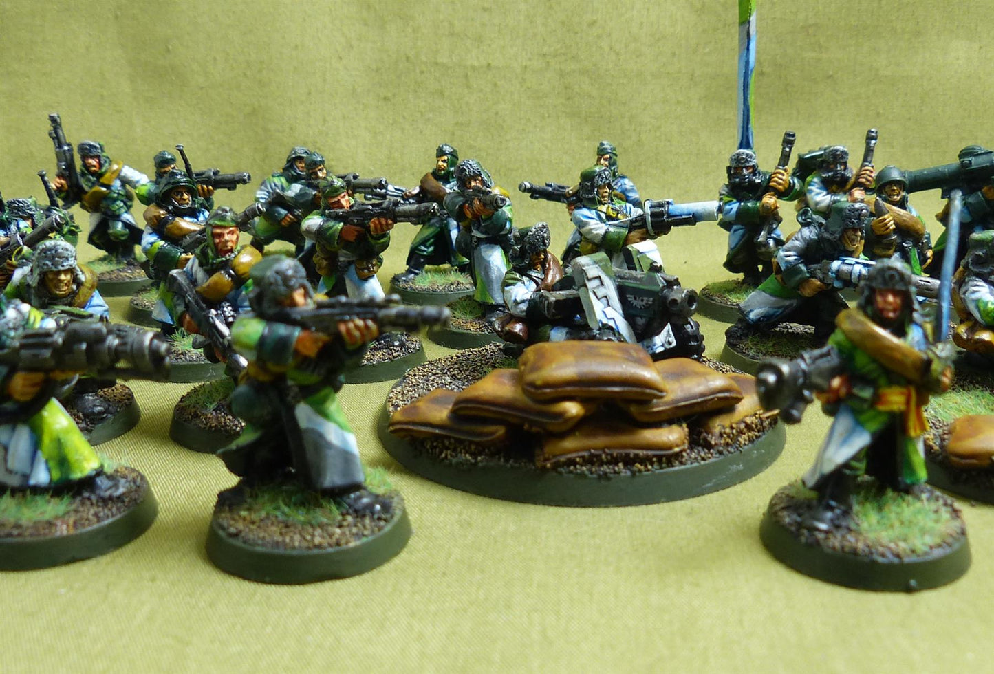 Classic Metal Valhalla Ice Warriors painted - Imperial Guards - Warhammer 40K #1PN