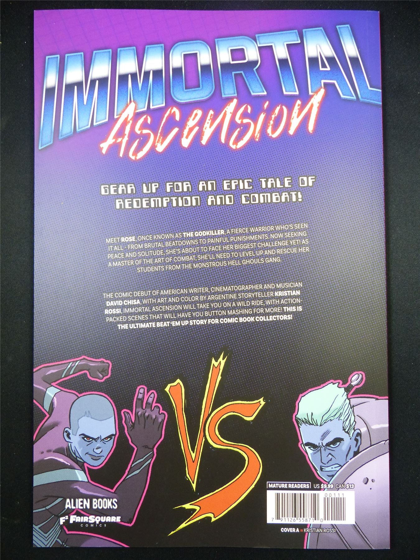 IMMORTAL Ascension - Alien Books Graphic Softback #23H