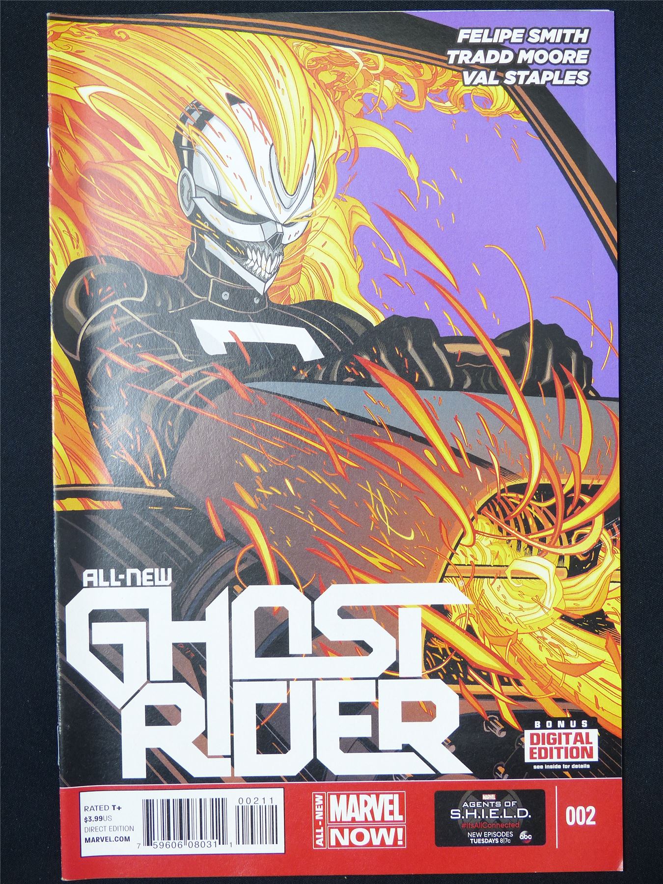 All-New GHOST Rider #2 - B&B Marvel Comic #TS