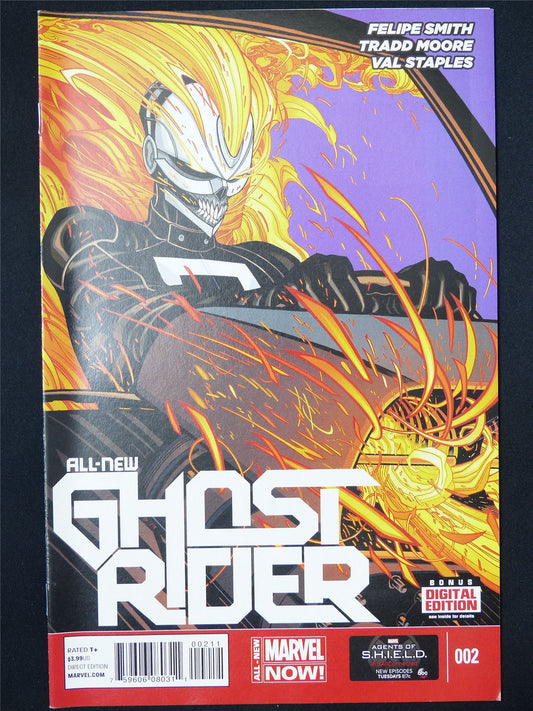 All-New GHOST Rider #2 - B&B Marvel Comic #TS