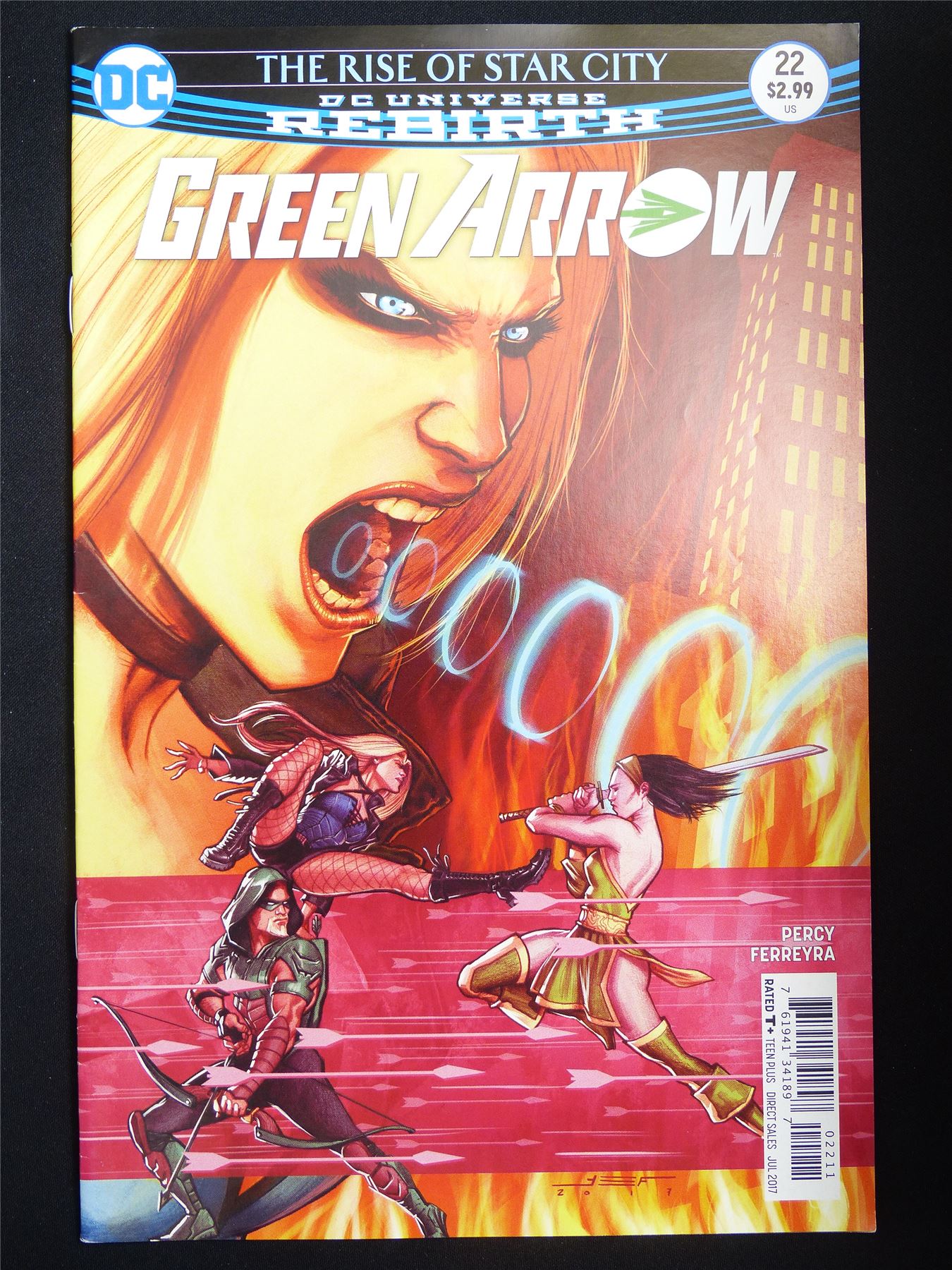 GREEN Arrow #22 Rebirth - DC Comic #2AD