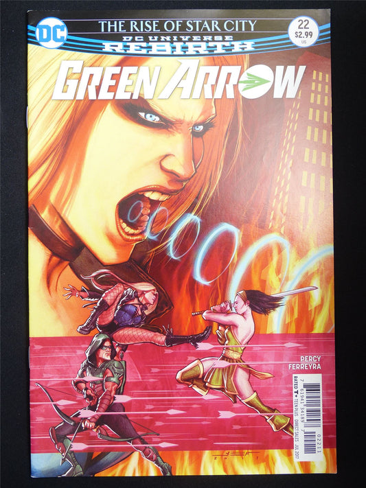 GREEN Arrow #22 Rebirth - DC Comic #2AD
