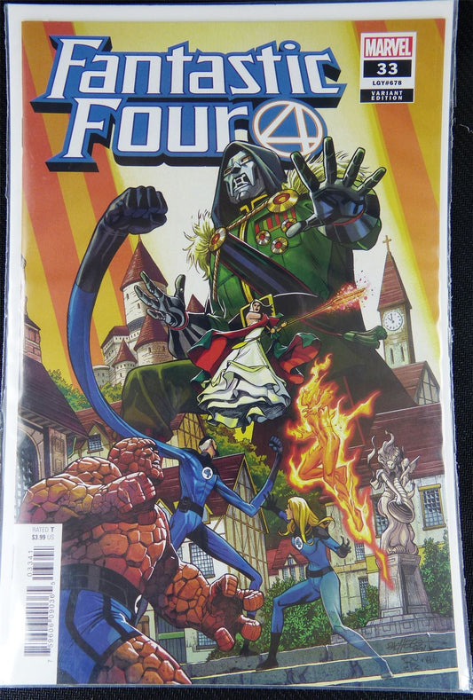 FANTATIC FOUR #33 Variant Cvr - MARVEL Comic #1MG