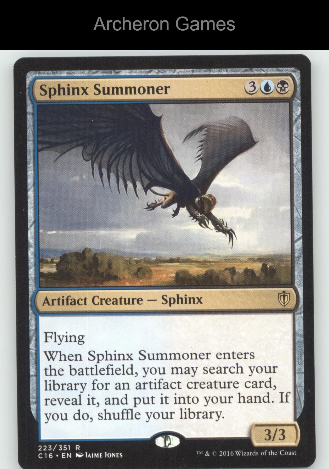 Sphinx Summoner 223 R MTG Card Commander 2016