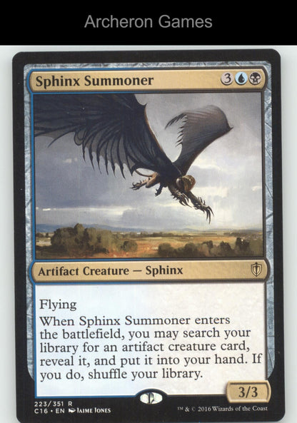 Sphinx Summoner 223 R MTG Card Commander 2016