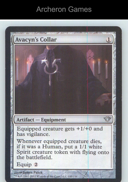 Avacyn's Collar DKA 145 UC MTG Card NM/EX+