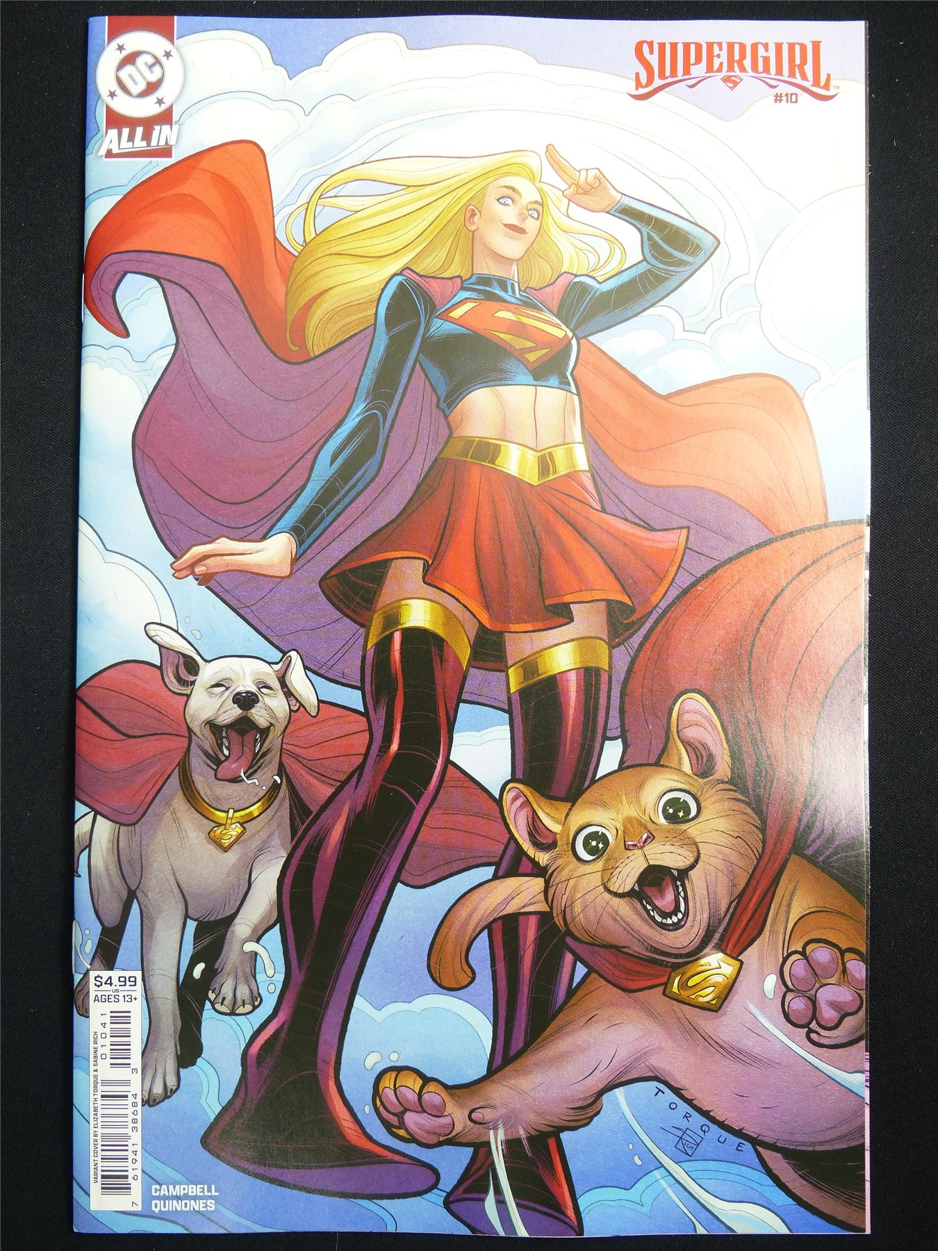 SUPERGIRL #10 Variant - DC Comic #2G1