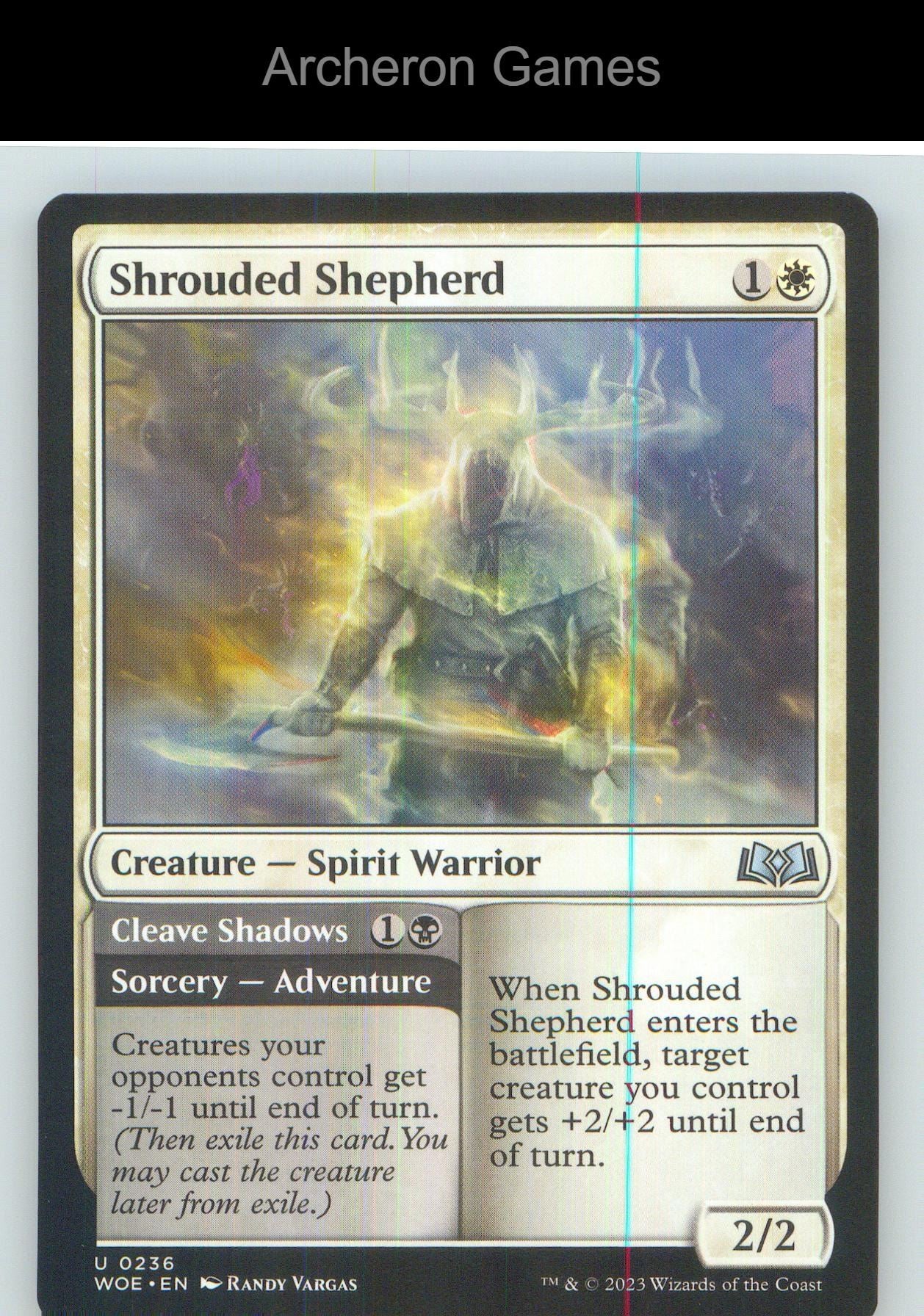 Shrouded Shepherd WOE 236 UC MTG Card NM/EX+