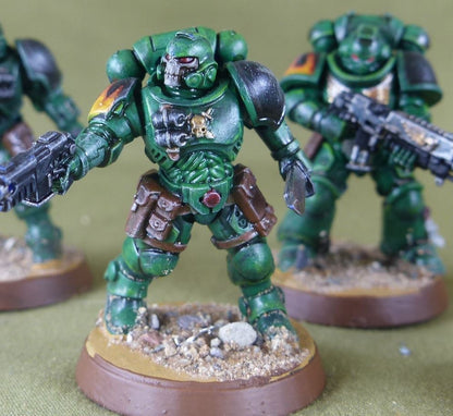 Salamanders Kill Team Squad Painted - Space Marines - Warhammer 40K #GP