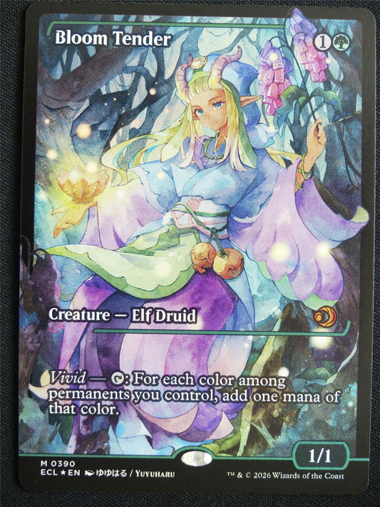 Bloom Tender Borderless Foil - ECL - Mtg Card #1YA