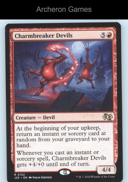 Charmbreaker Devils 132 R MTG Card Foundations Jumpstart