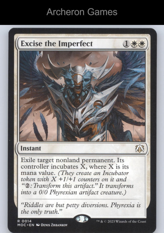 Excise the Imperfect 14 R MTG Card Commander: March of the Machine
