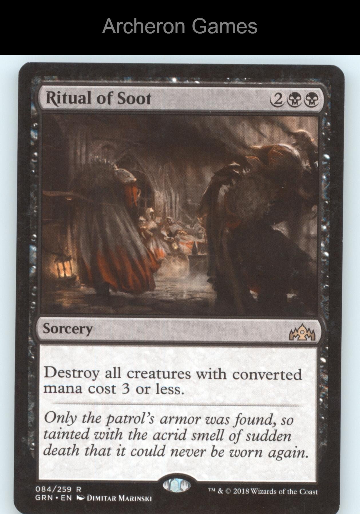 Ritual of Soot 84 R MTG Card Promo Pack: Theros Beyond Death