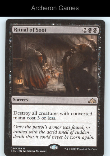 Ritual of Soot 84 R MTG Card Promo Pack: Theros Beyond Death