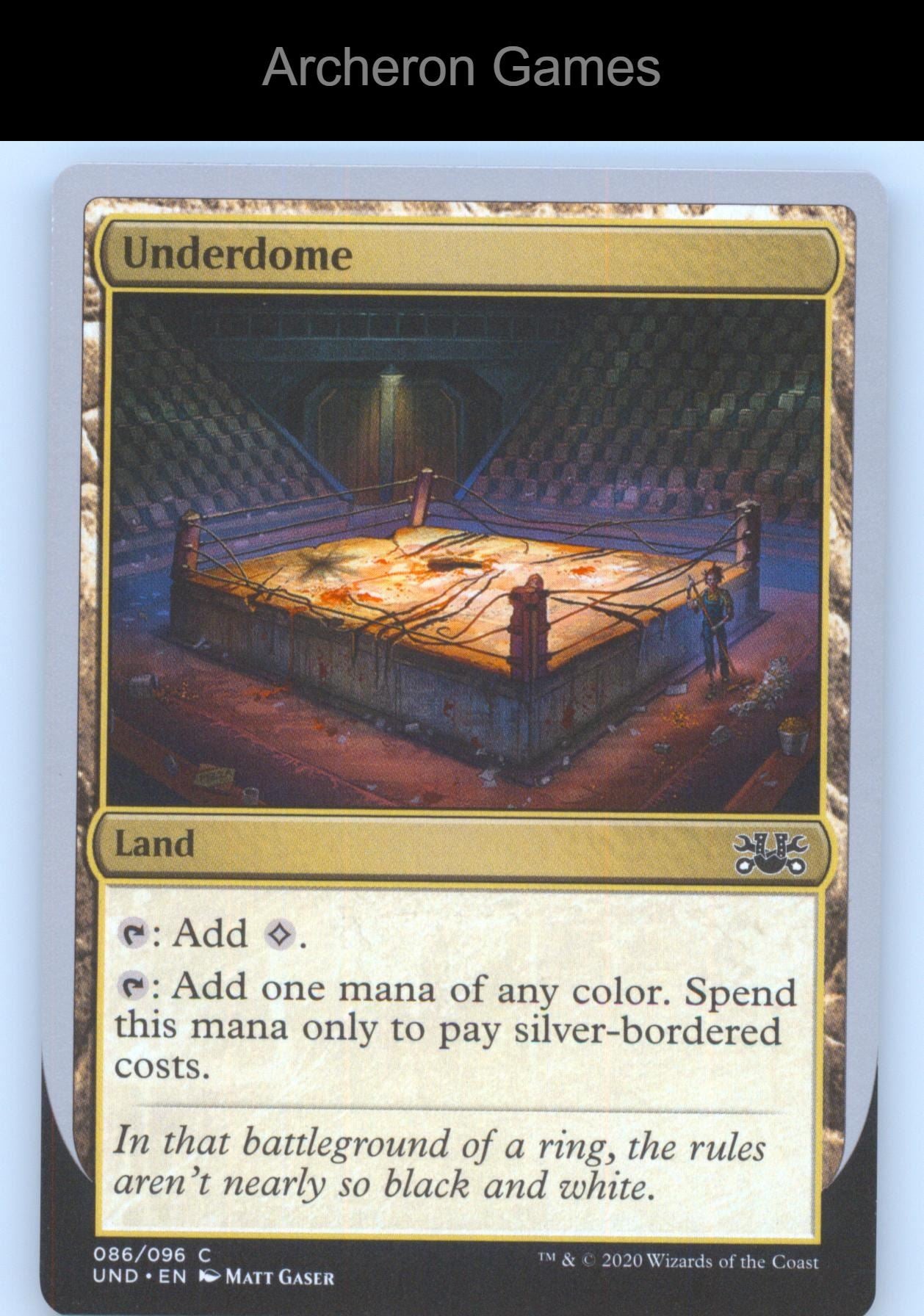 Underdome 86 C MTG Card Unsanctioned