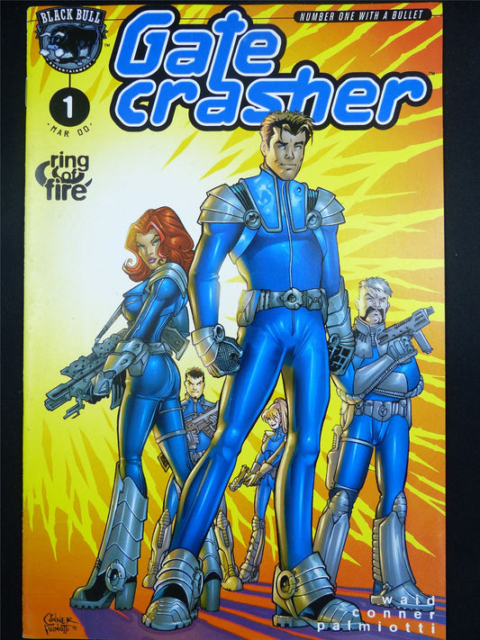 GATE Crasher #1 - Black Bull Comic #517