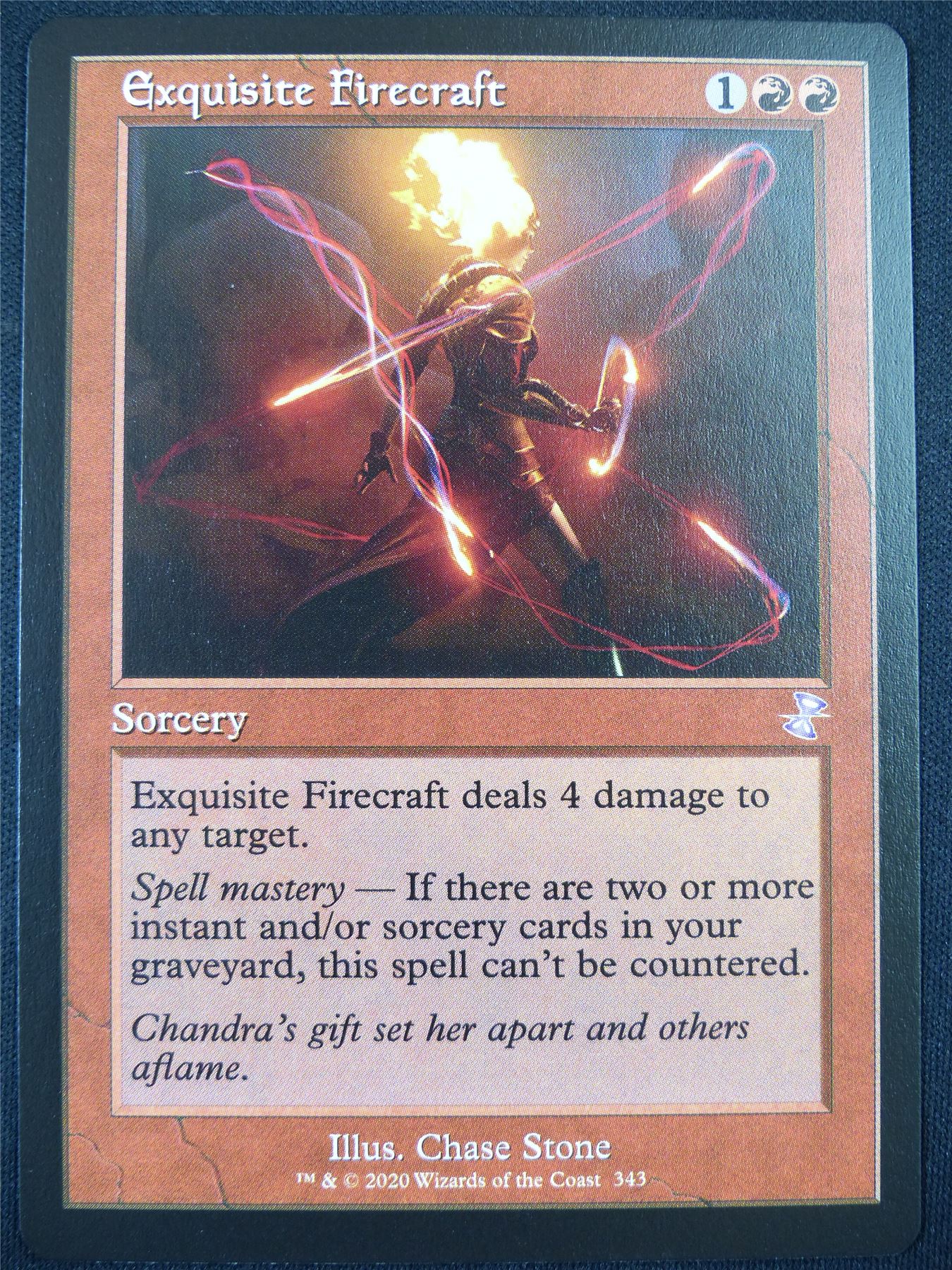 Exquisite Firecraft Time Shifted - TSR - Mtg Card #57F