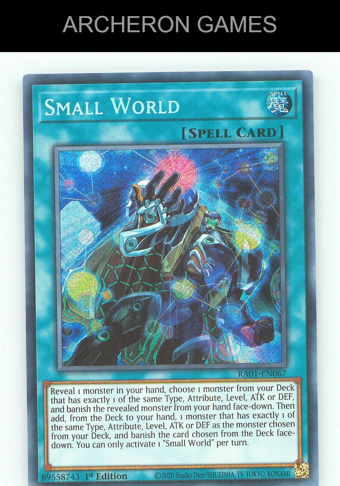 Small World SEC YUGIOH Card