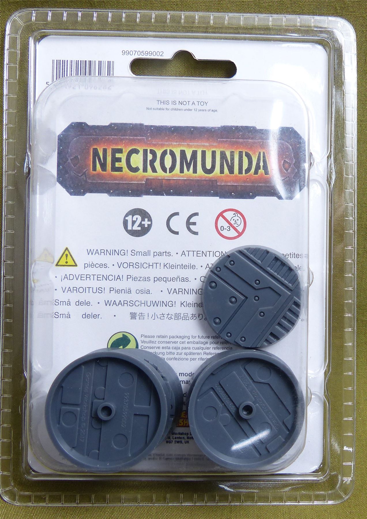 32mm Bases Blister - Warhammer Necromunda #4DR