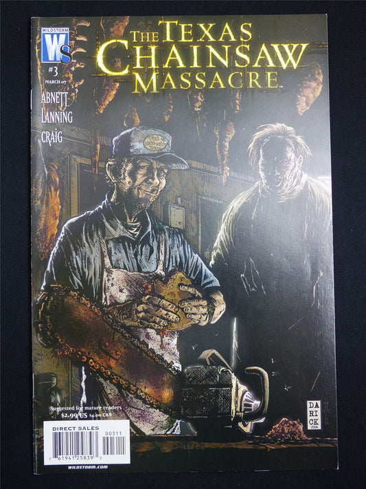 The TEXAS Chainsaw Massacre #3 Cvr A - Wildstorm Comic #256