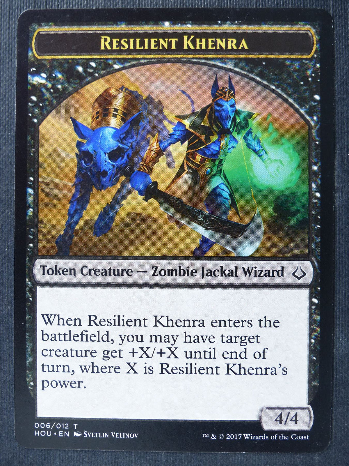 Resilient Khenra Token - Mtg Card #3VP