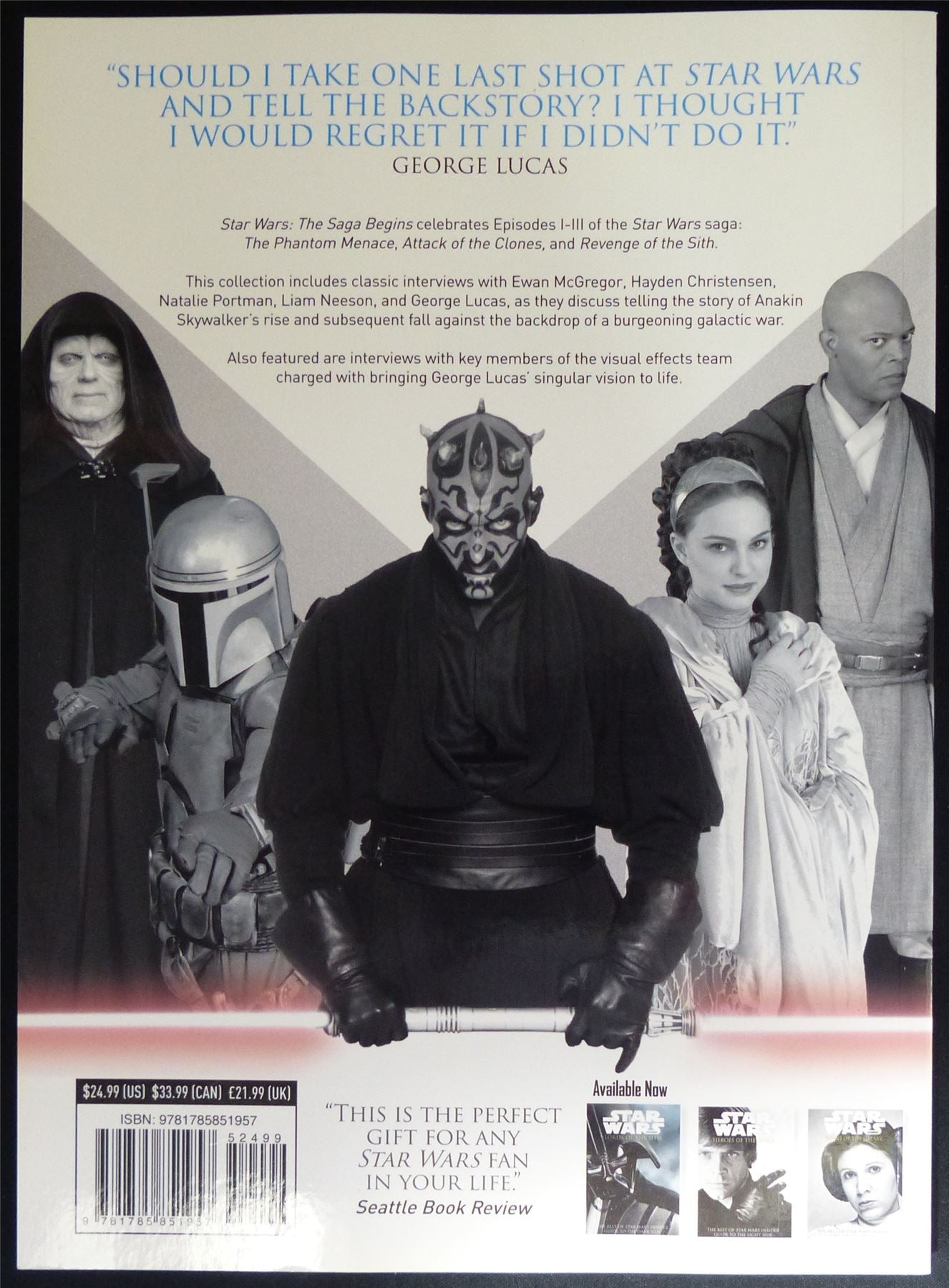 Star Wars insider: The Saga Bgeins Best of Gift Book - Titan Softback #4J