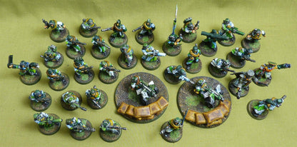 Classic Metal Valhalla Ice Warriors painted - Imperial Guards - Warhammer 40K #1PN
