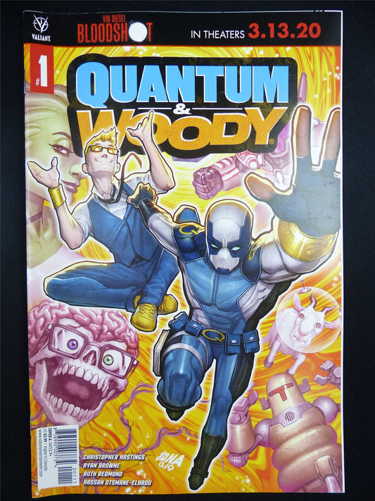 QUANTUM And Woody #1 - Valiant Comic #2TQ