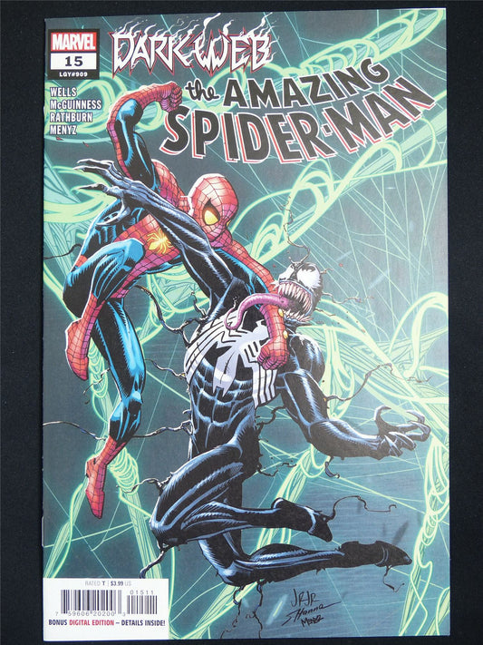 The Amazing SPIDER-MAN #15 Dark Web - Marvel Comic #2FO