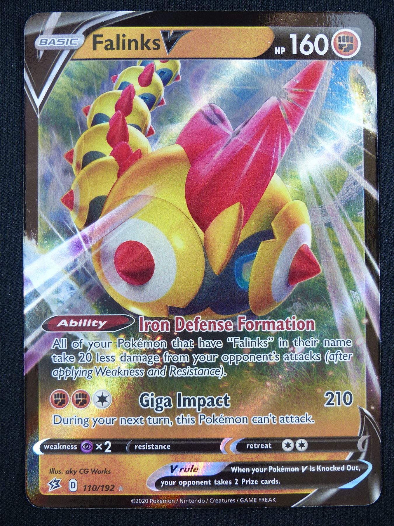 Falinks 110/192 Holo - Pokemon Card #AJ