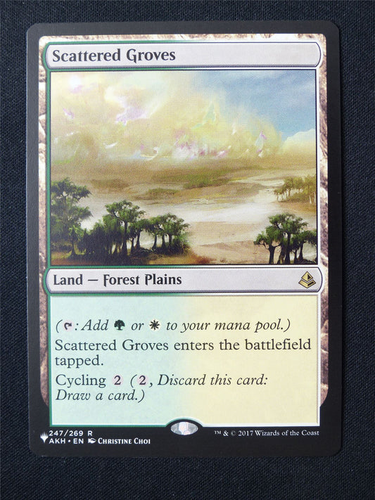 Scattered Groves - AKH - Mtg Card #5EZ