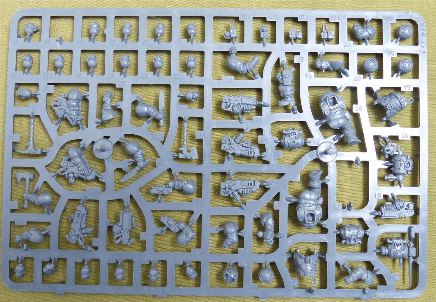 Hernkyn Pioneers Incomplete Sprue - League of Votann - Warhammer 40K #1UT