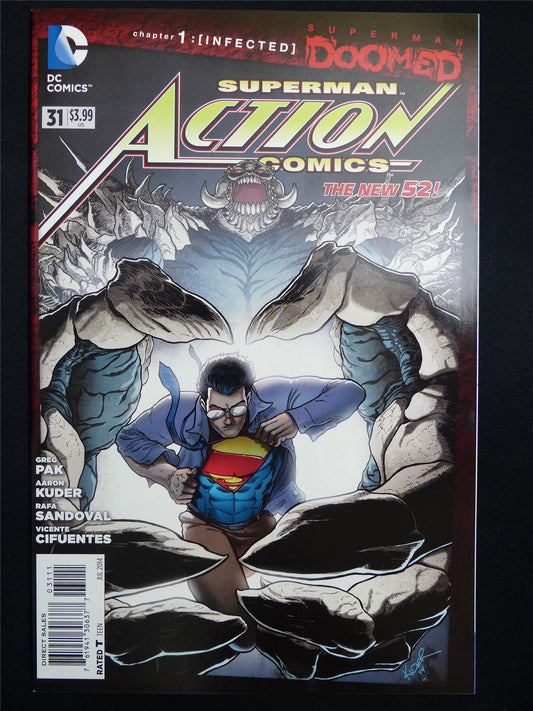 SUPERMAN: Action Comics #31 new 52! - DC Comic #3BR