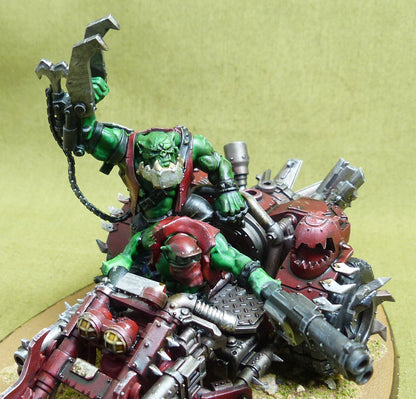 Deffkilla Wartrike painted - Orks - Warhammer 40K #2Q4