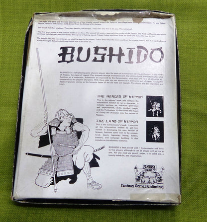 Bushido - Roleplay Adventure in Samurai Japan - Fantasy Games 6801 #6S
