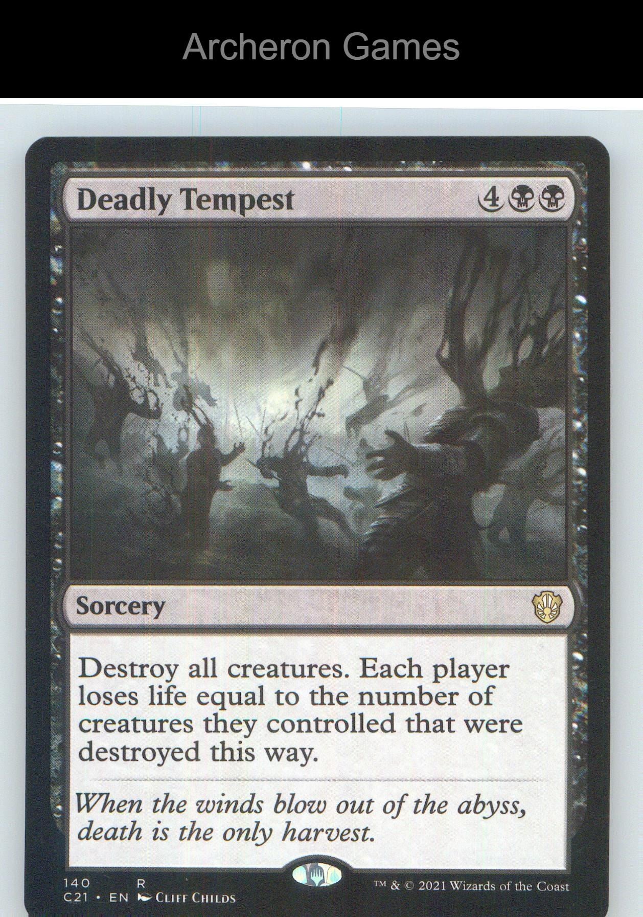 Deadly Tempest C21 140 R MTG Card NM/EX+