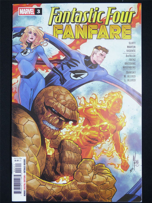 FANTASTIC Four Fanfare #3 - Marvel Comic #2BN