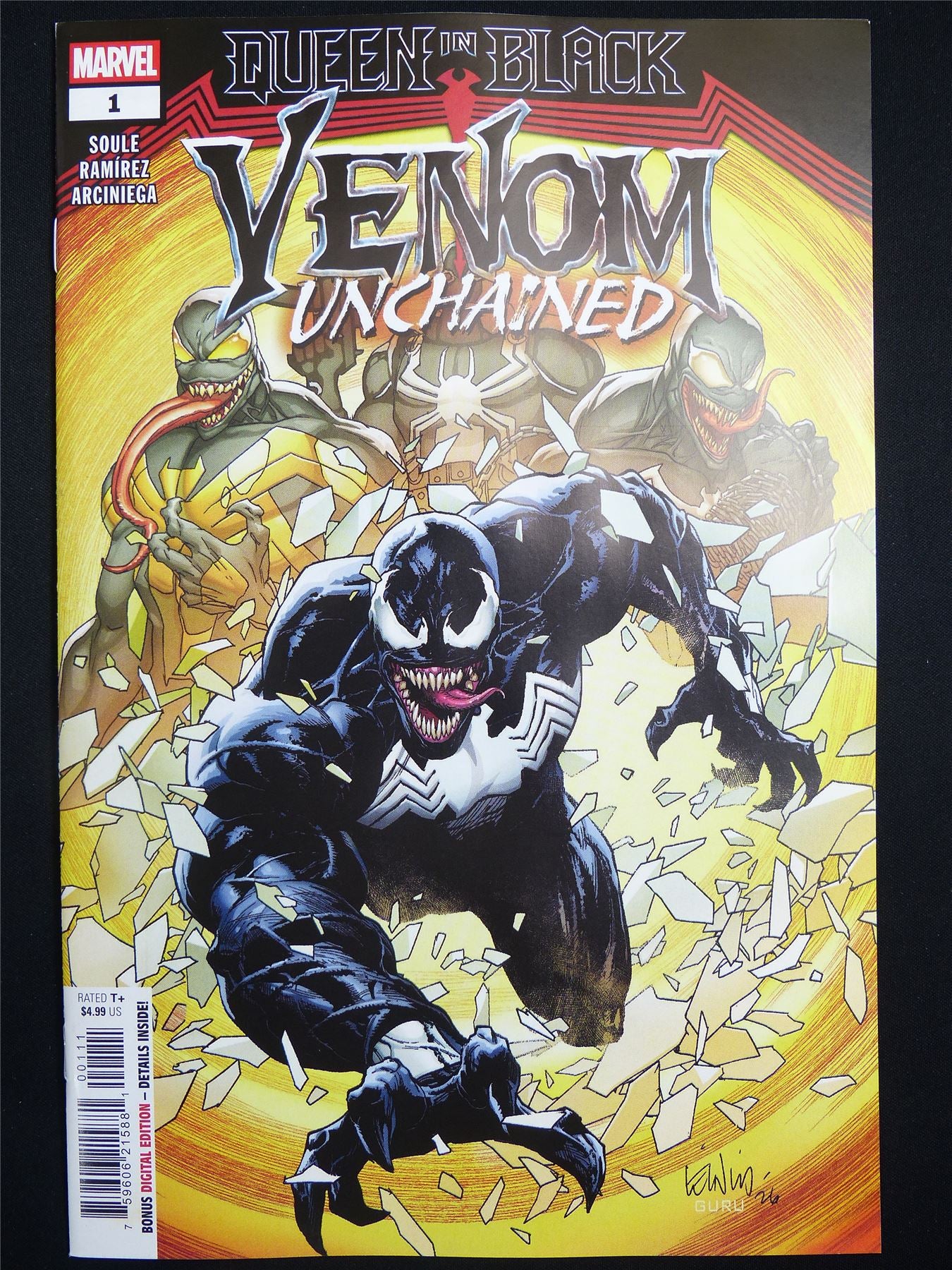 QUEEN in Black: Venom Unchained #1 Cvr A - Oct 2026 Marvel Comic #2Y0