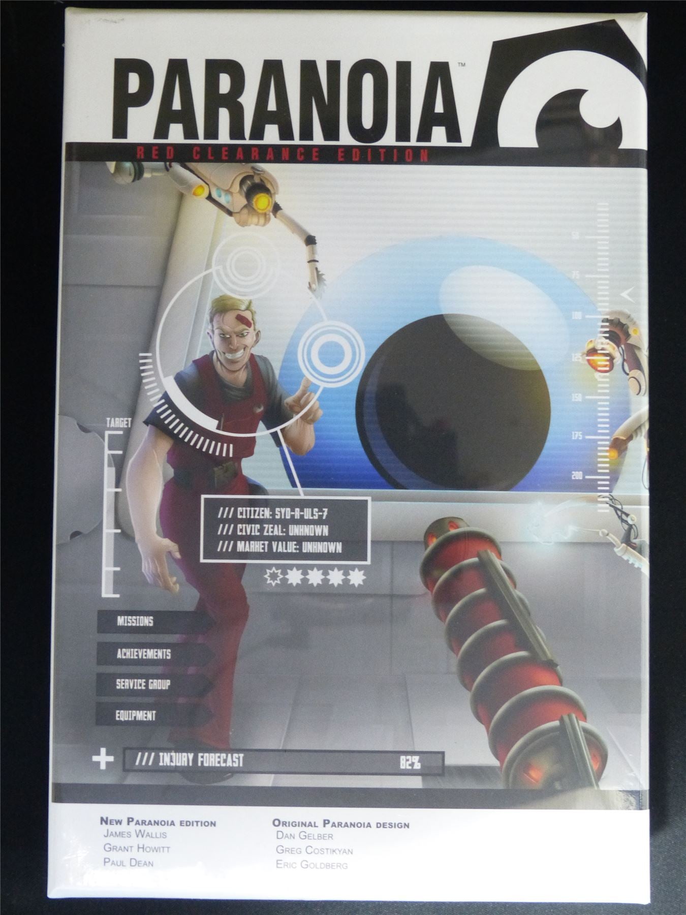 Paranoia Red Clearance Edition - Roleplay Starter Set #184