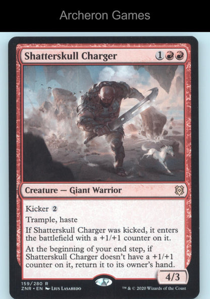 Shatterskull Charger 159 R MTG Card Zendikar Rising