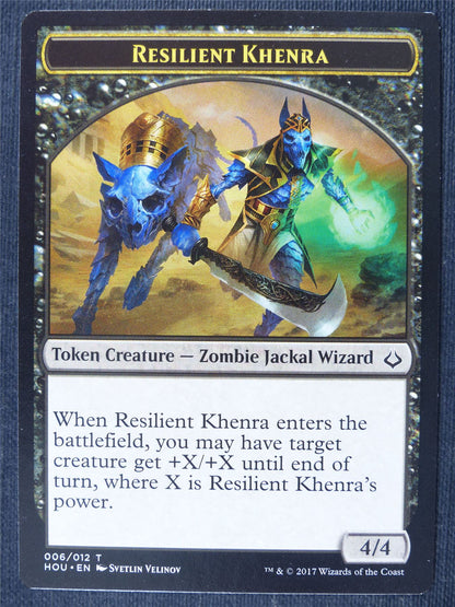 Cat / Resilient Khenra Token - Mtg Magic Cards #3AJ
