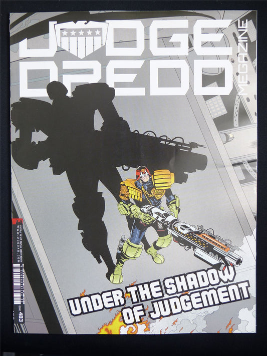 Judge Dredd Megazine #483 - Aug 2025 AWA Comic Magazine #372