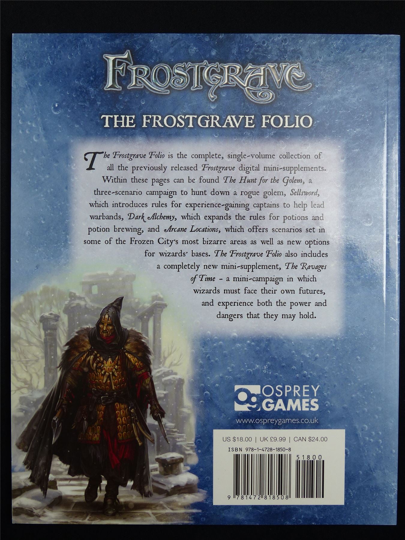The Frostgrave Folio: Frostgrave - Book Softback #MQ