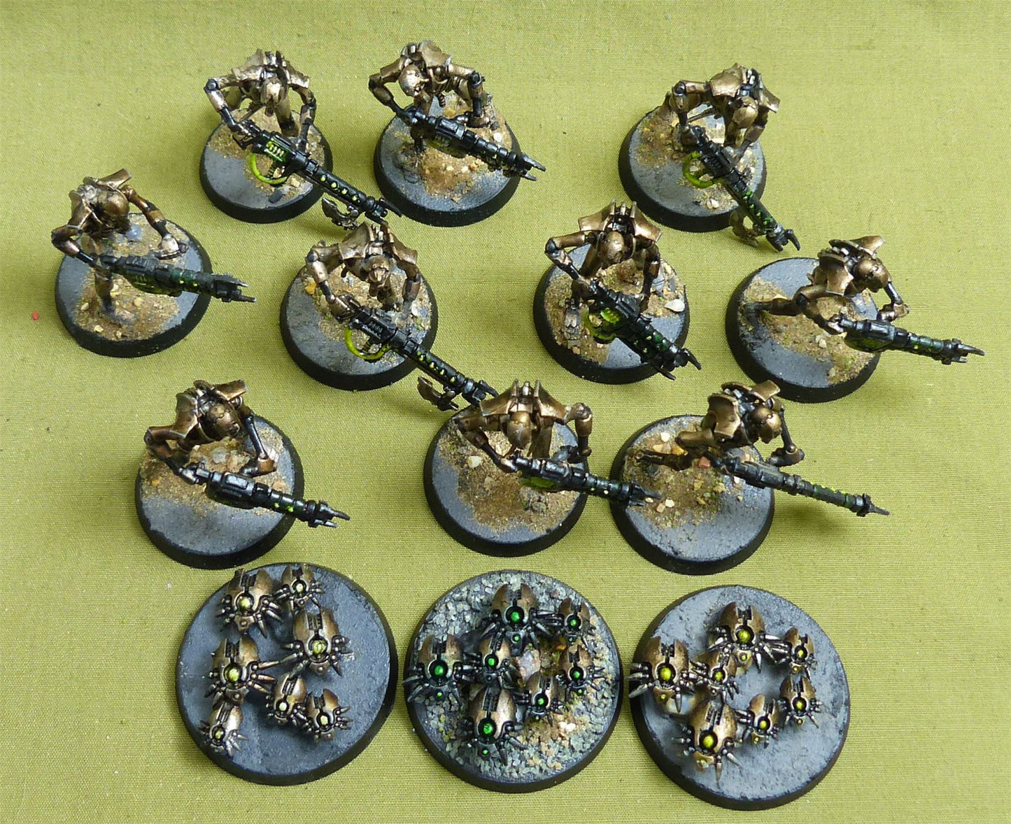 Warriors Painted - Necrons - Warhammer 40K #1QZ