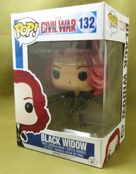 Black Widow 132 - Captain America Civil War - Funko Pop! Figure #GU