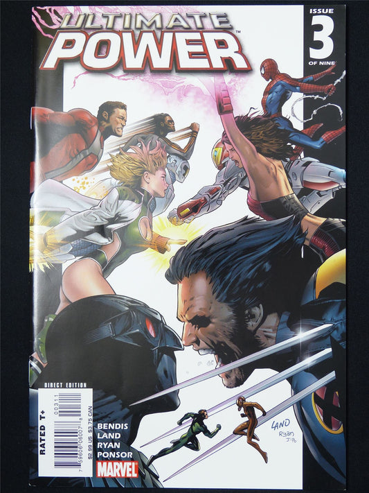 ULTIMATE Power #3 - B&B Marvel Comic #1CE