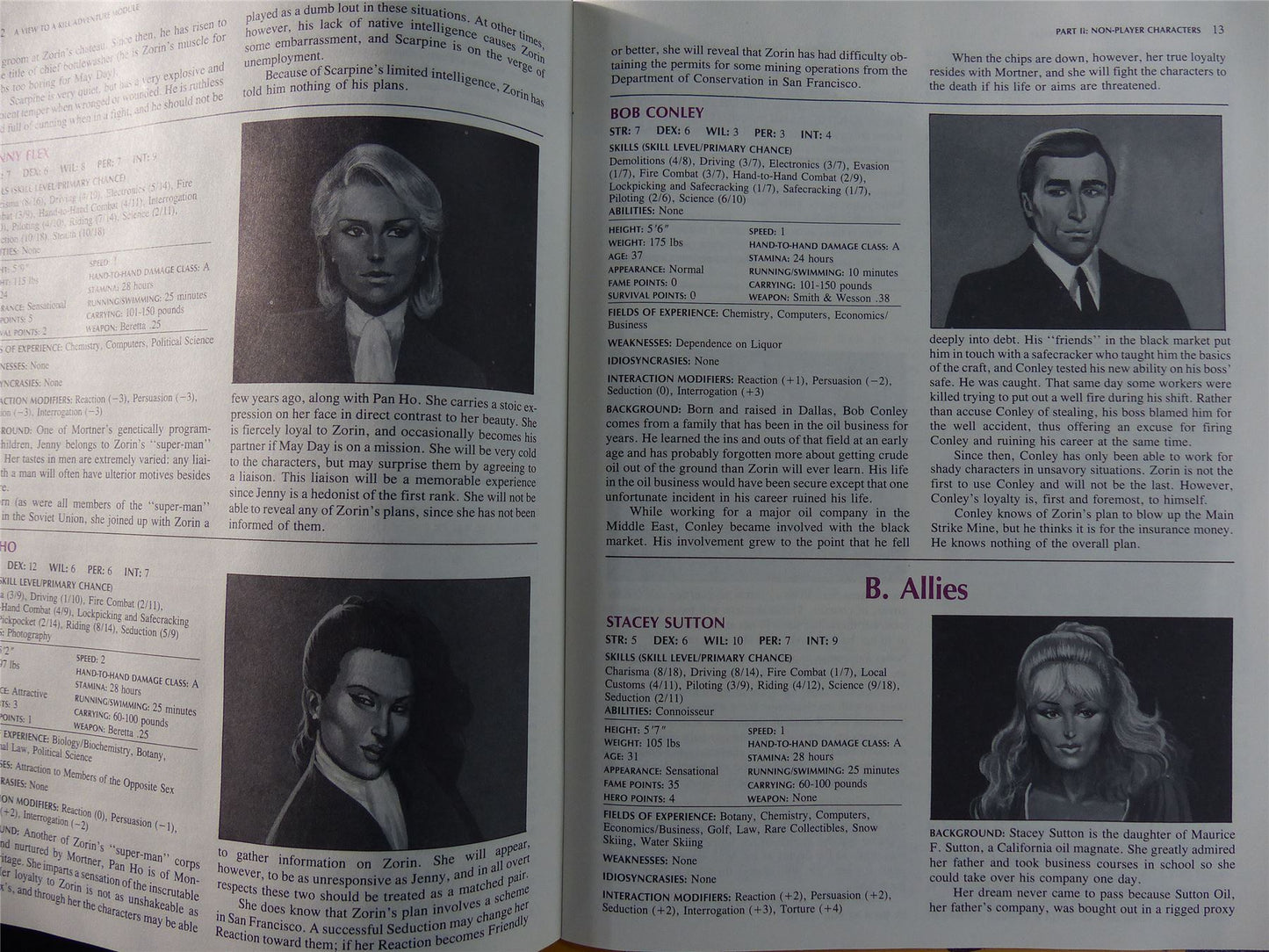 James Bond 007 Roleplaying Game: A View to Kill OOP - Victory Games #227