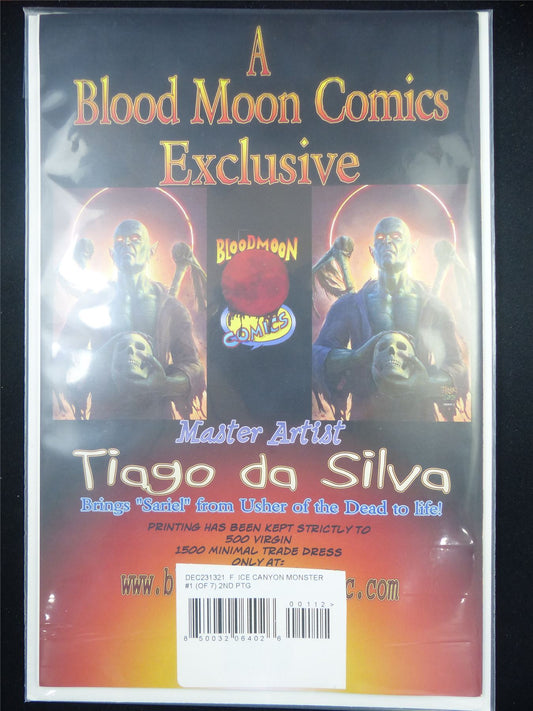 ICE Canyon Monster #1: A Blood Moon Comics Exclusive - Feb 2024 Bloodmoon Comic Magazine #35I