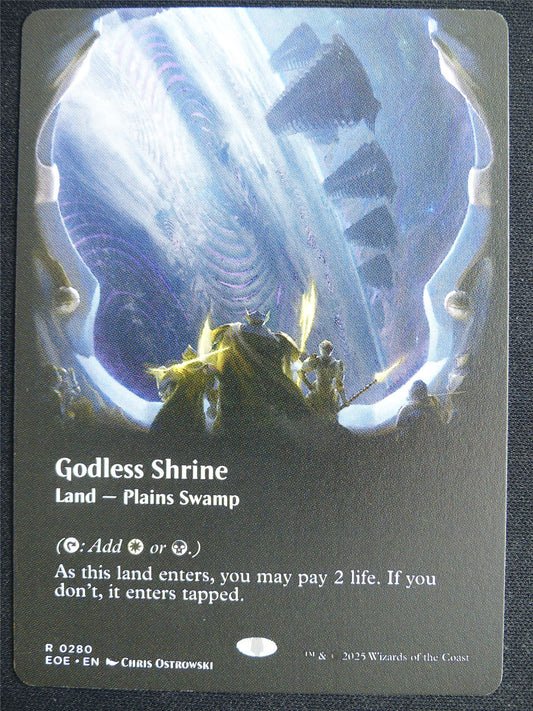 Godless Shrine Borderless - EOE - Mtg Card #4LH