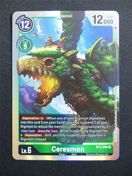 Ceresmon BT3-056 SR Foil - Digimon Card #4L7
